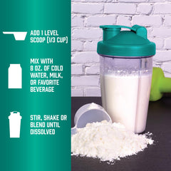 NOW Foods Whey Protein Isolate label close-up showing GMP quality