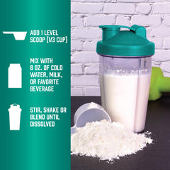 NOW Foods Whey Protein vanilla powder close-up for tasty shakes