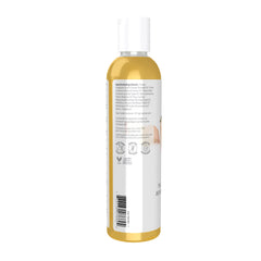 NOW Foods Tranquil Rose Massage Oil ingredients list highlights jojoba and almond oils.