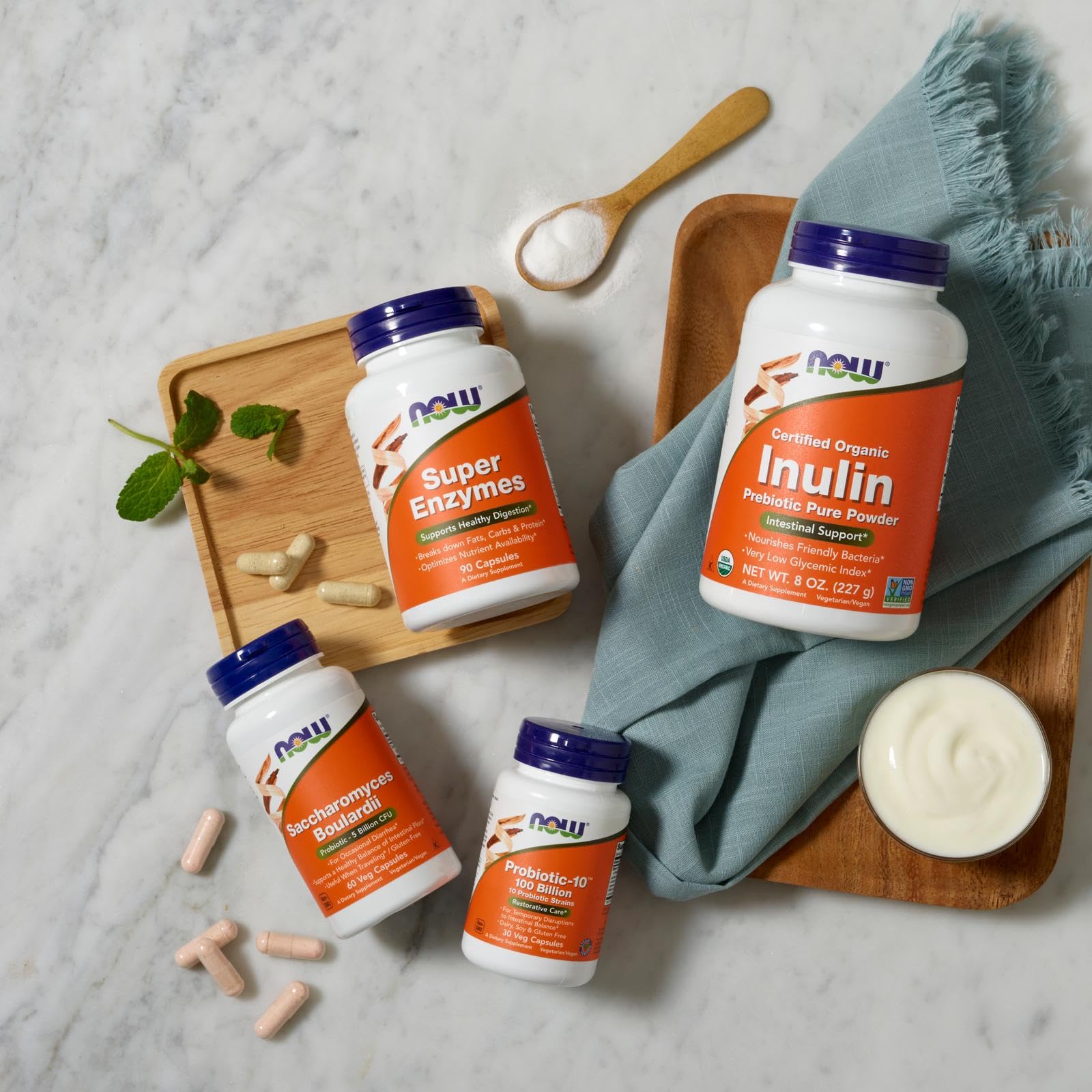 NOW Foods Super Enzymes ox bile visual suggests fat digestion aid.