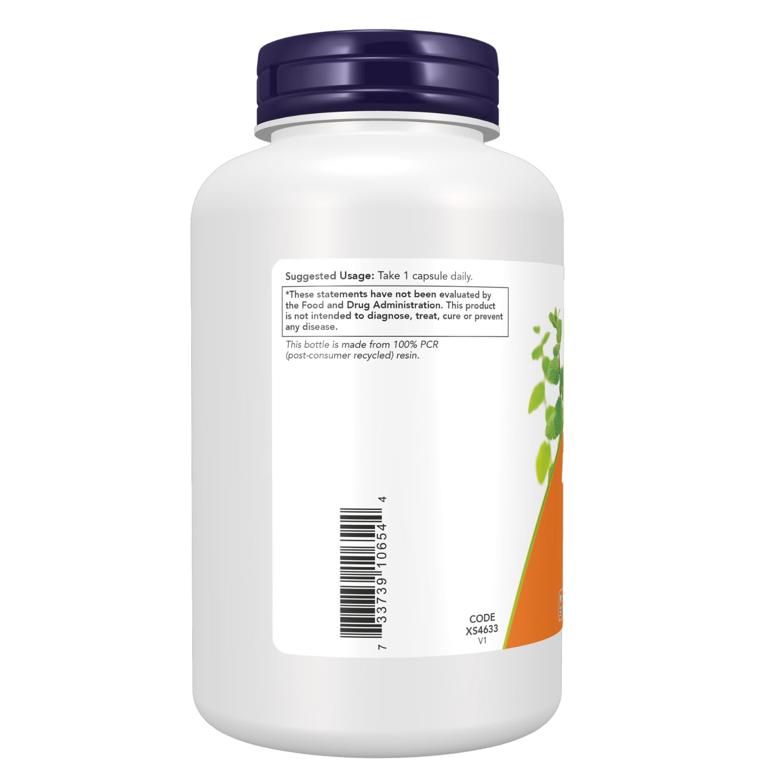 NOW Foods Ashwagandha label highlights 600 mg per capsule.