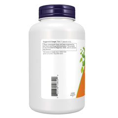 NOW Foods Ashwagandha label highlights 600 mg per capsule.