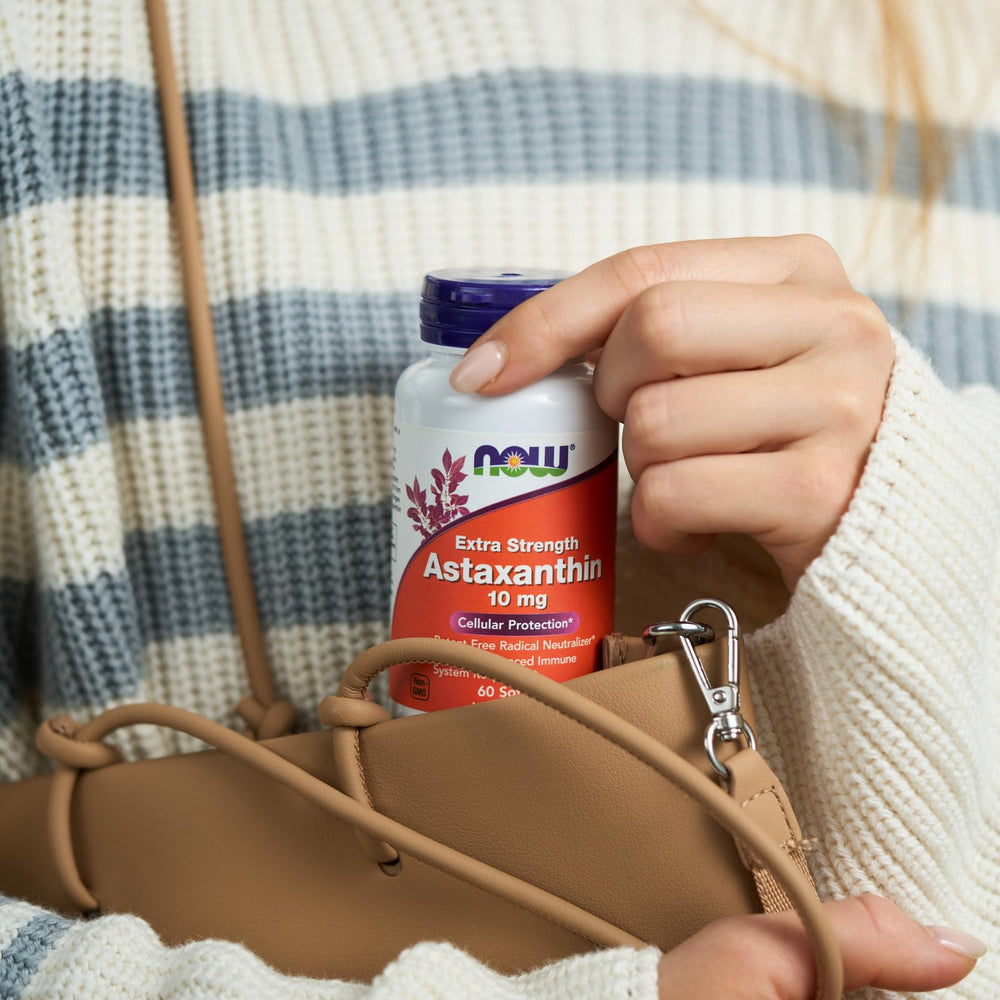NOW Foods natural carotenoids listing highlights lutein, canthaxanthin, beta-carotene