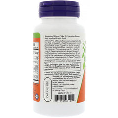 NOW Foods D-Flame 90 Vcaps capsules displayed for daily use
