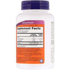 NOW Foods D-Mannose capsules in bottle for daily bladder care and urinary tract support.