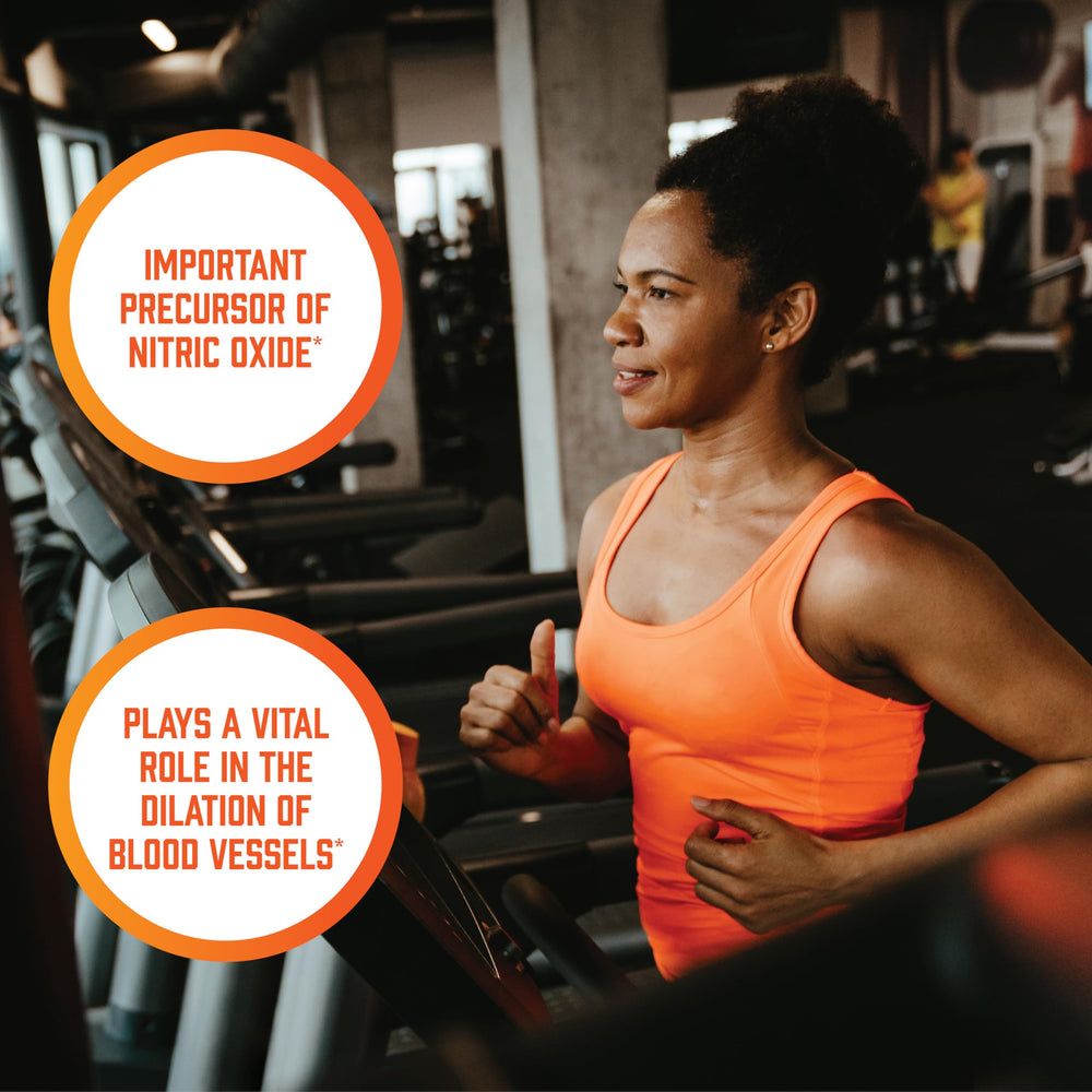NOW Foods L-Arginine powder GMP seal signaling quality assurance