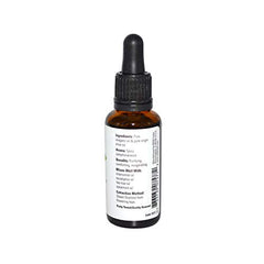 NOW Foods Oil of Oregano 25% label detail shows potency and product info