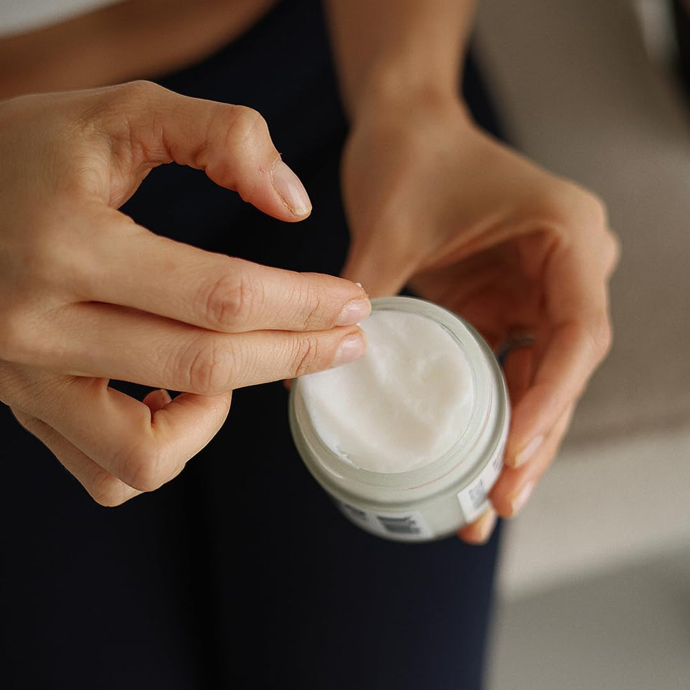 Nowful Sleep Aid Cream with organic shea butter imagery