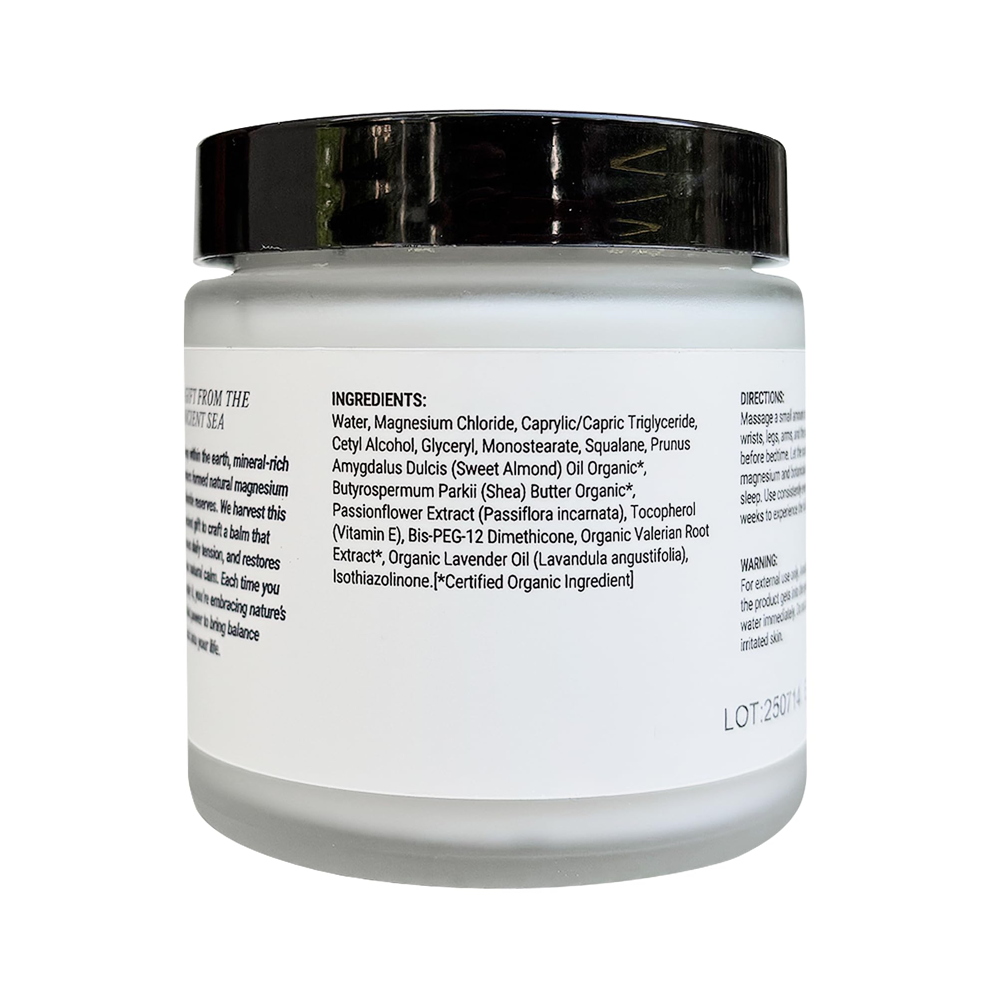 Nowful Sleep Aid Cream rich balm texture on skin