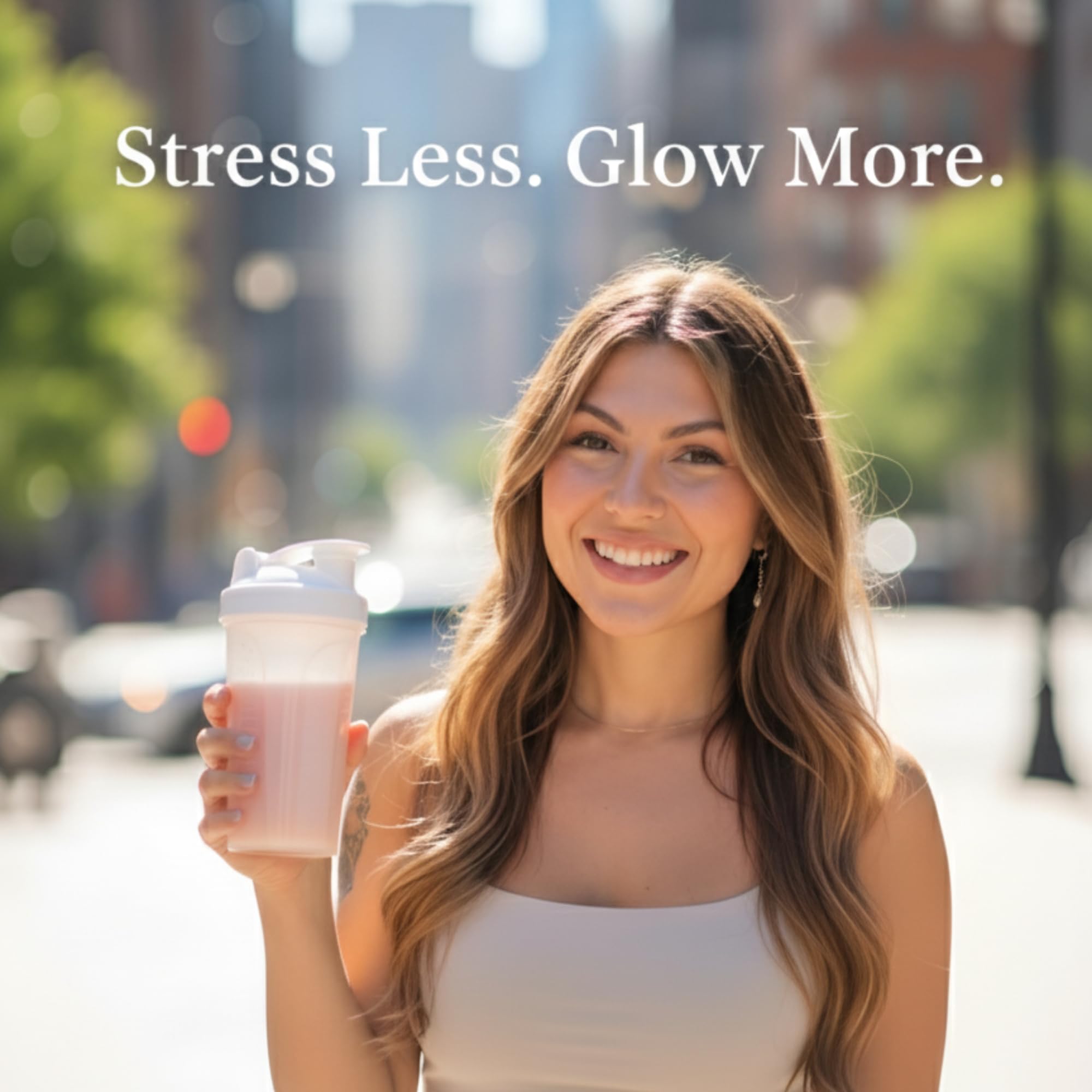 Noxtul CalmGlo+ scoop with MCT oil for clean energy support.