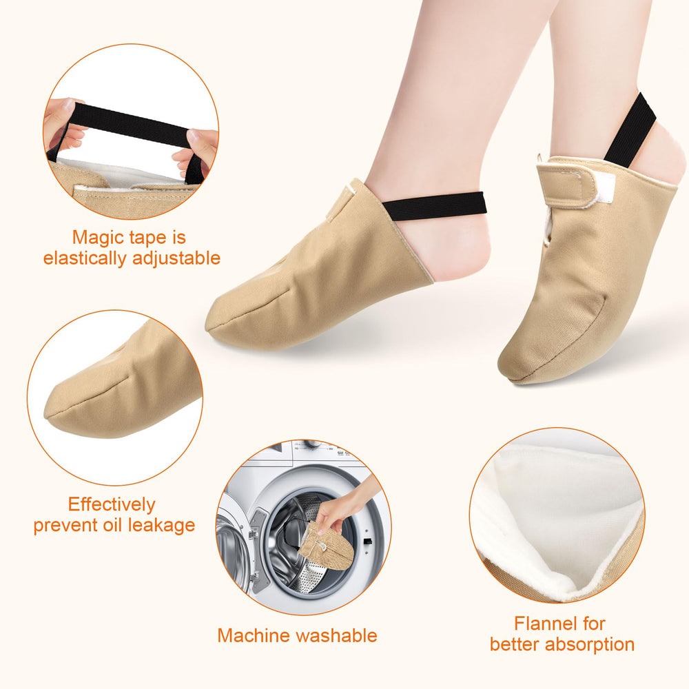 NQEUEPN khaki forefoot wrap is lightweight and reusable