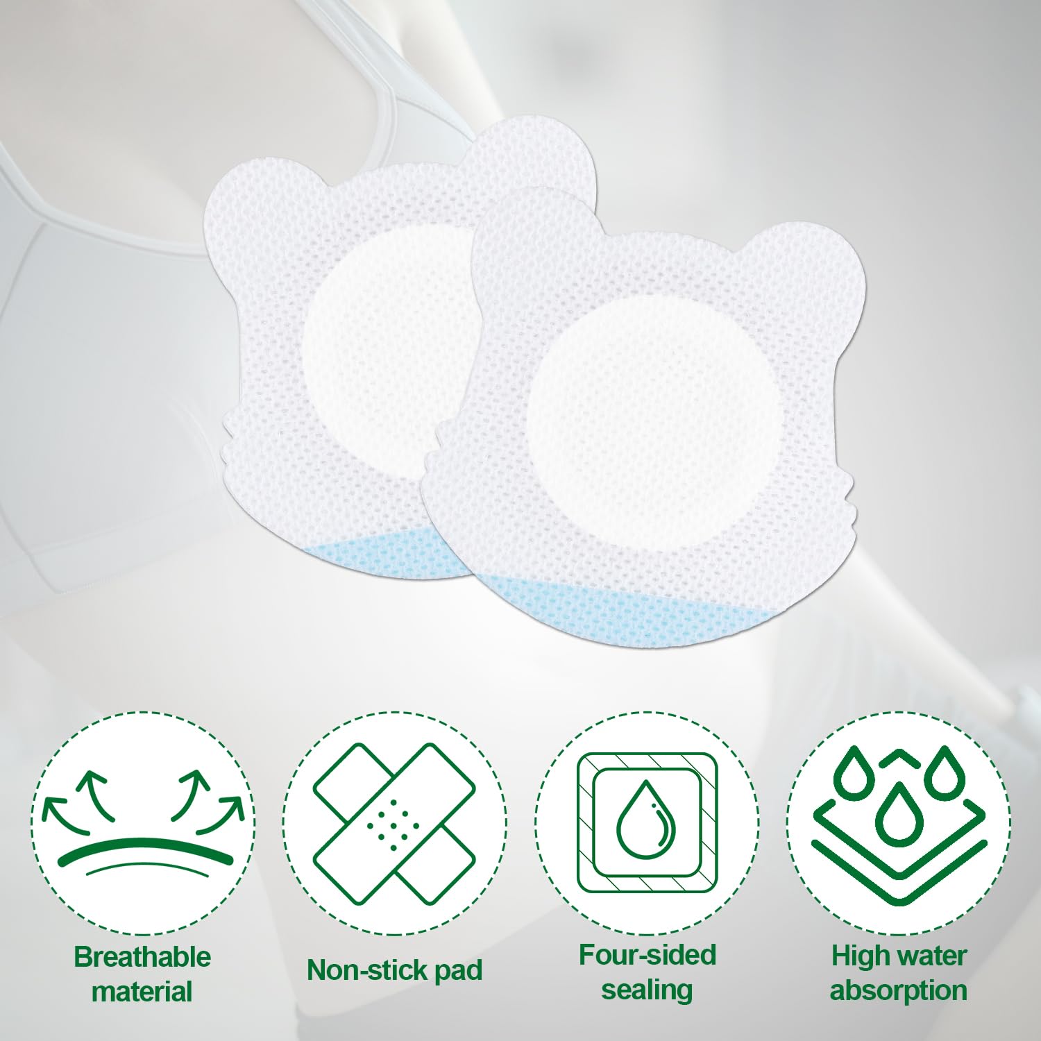 NQEUEPN spunlace cloth material is soft and breathable.