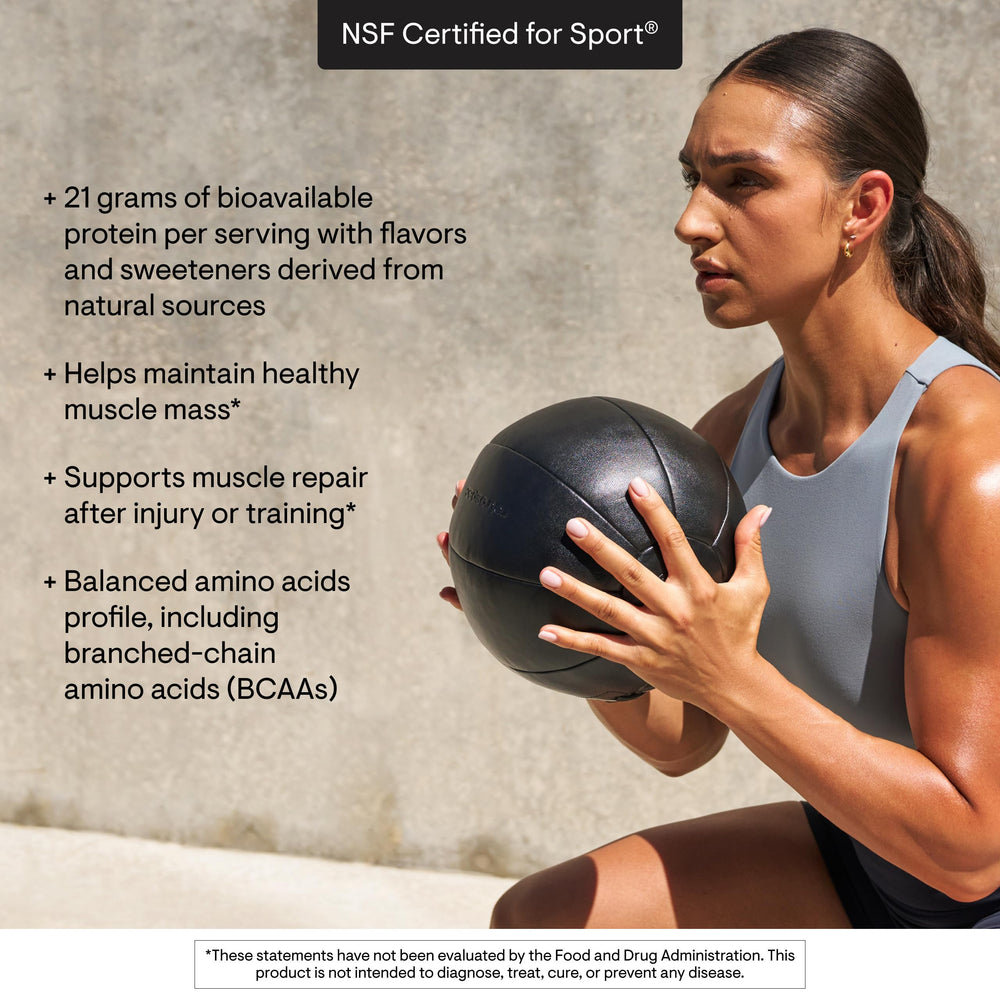 NSF Certified for Sport logo on Thorne packaging signals trust.