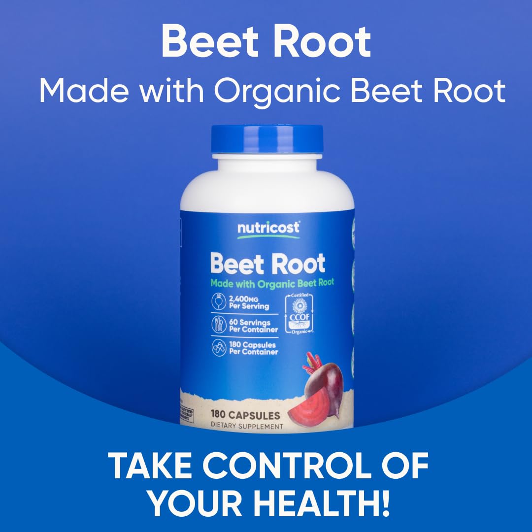 NSF GMP compliant Nutricost facility stamp on bottle signals quality manufacturing.