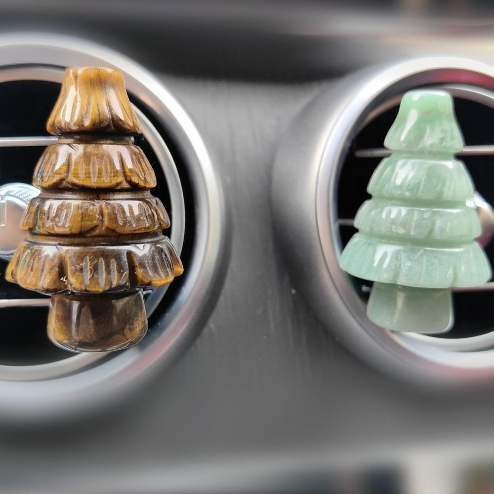 NsmjodStone Rose Quartz Tree clip attachment designed for easy mounting.