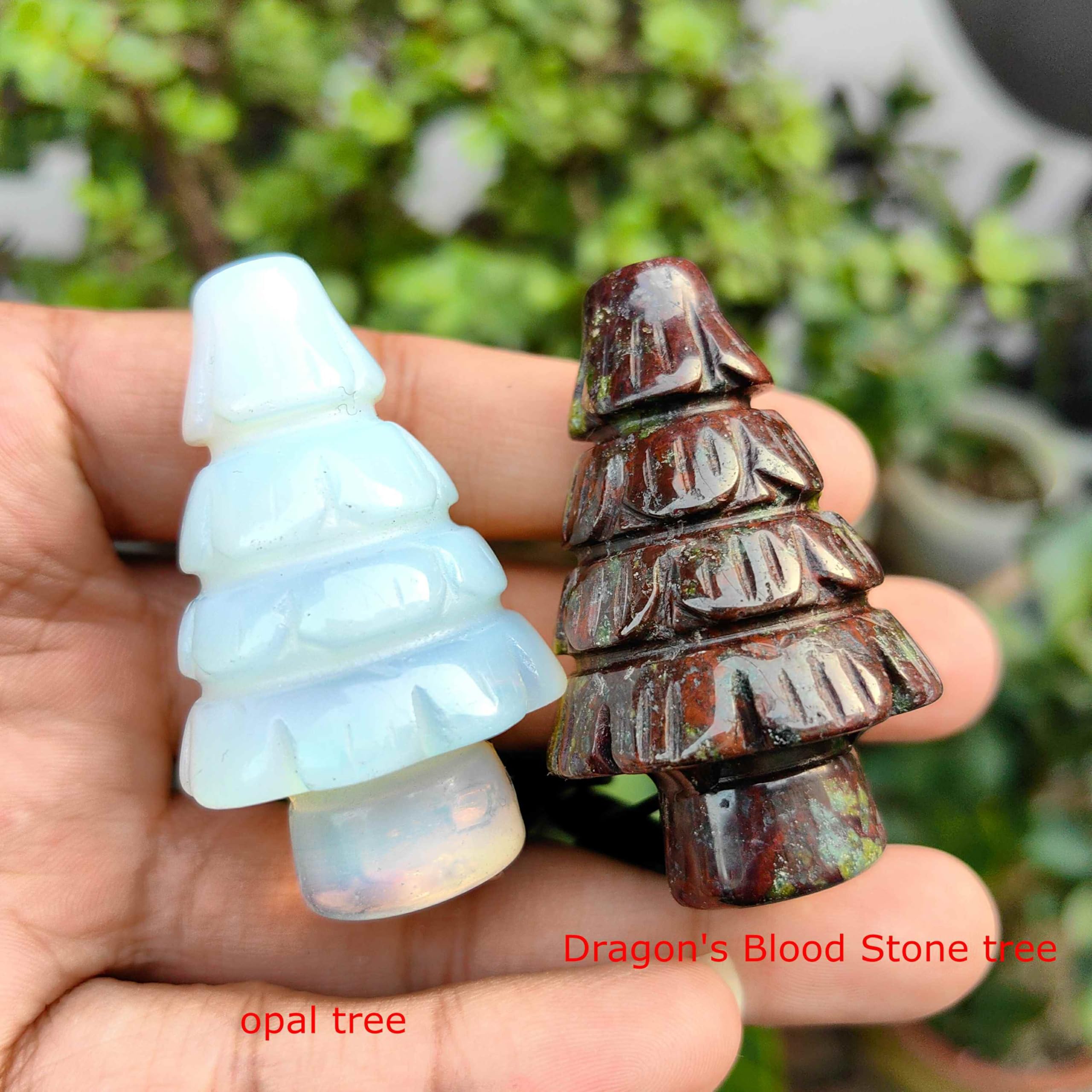 NsmjodStone Rose Quartz Tree size 38mm fits in any car.