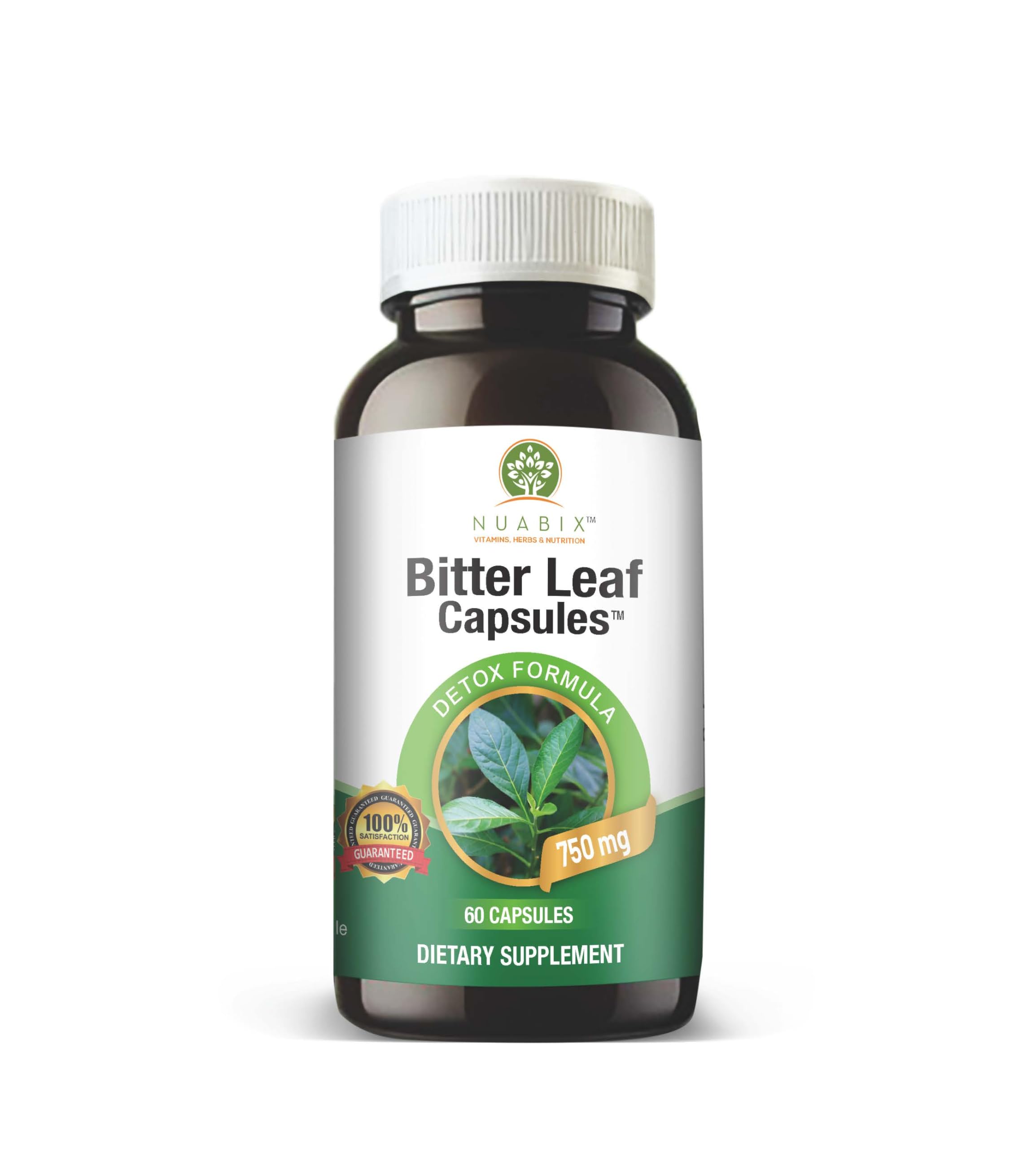 NUABIX packaging displaying natural, convenient wellness capsules