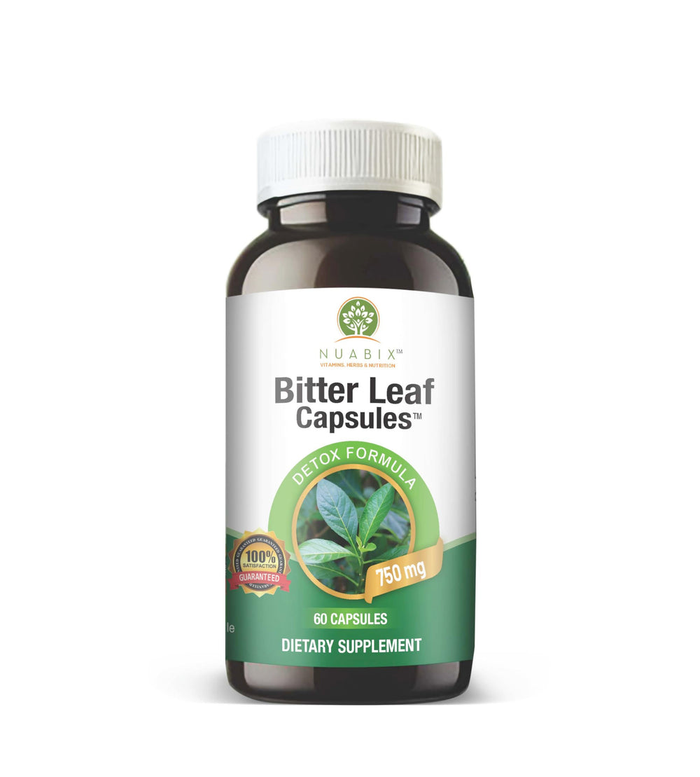 NUABIX packaging displaying natural, convenient wellness capsules