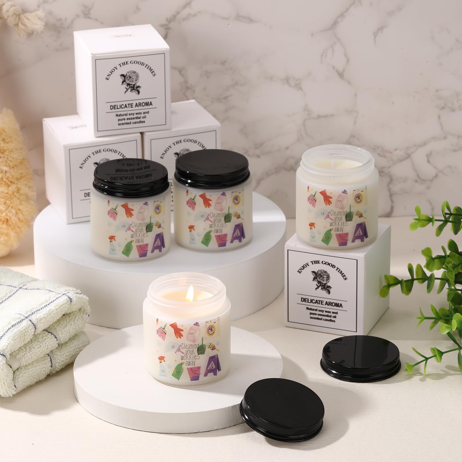 Nuanchu gift set for women cleaners shows appreciation.
