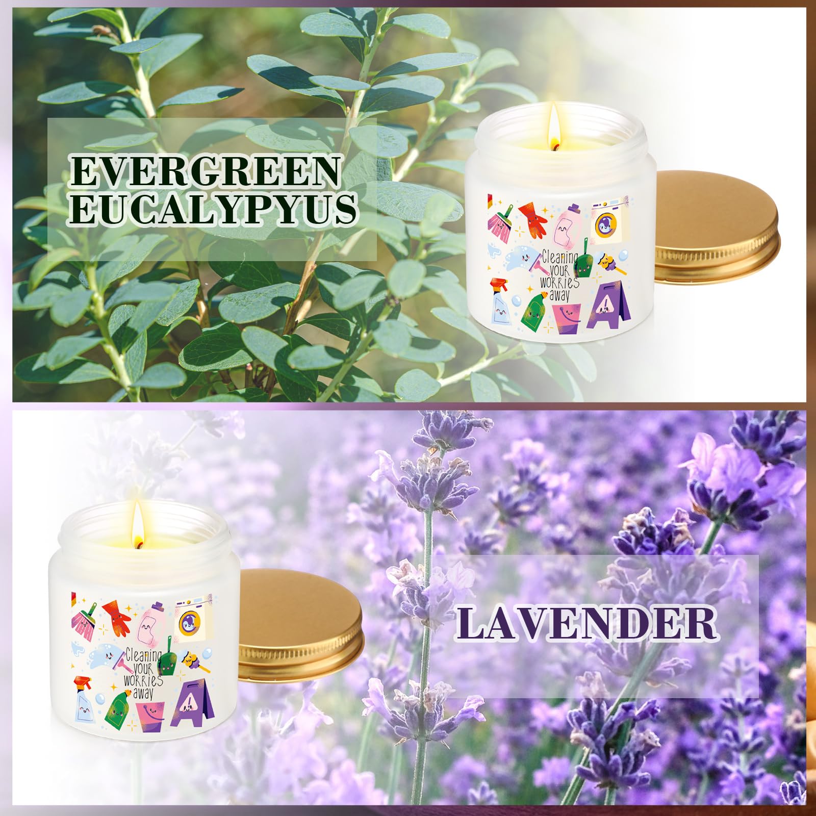 Nuanchu natural soy-wax candles offer clean burning and subtle fragrance.