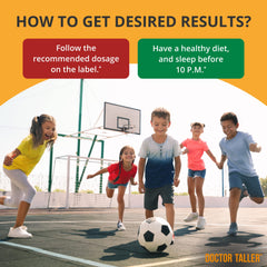 NuBest Doctor Taller Kids USA-made formula uses high-quality ingredients