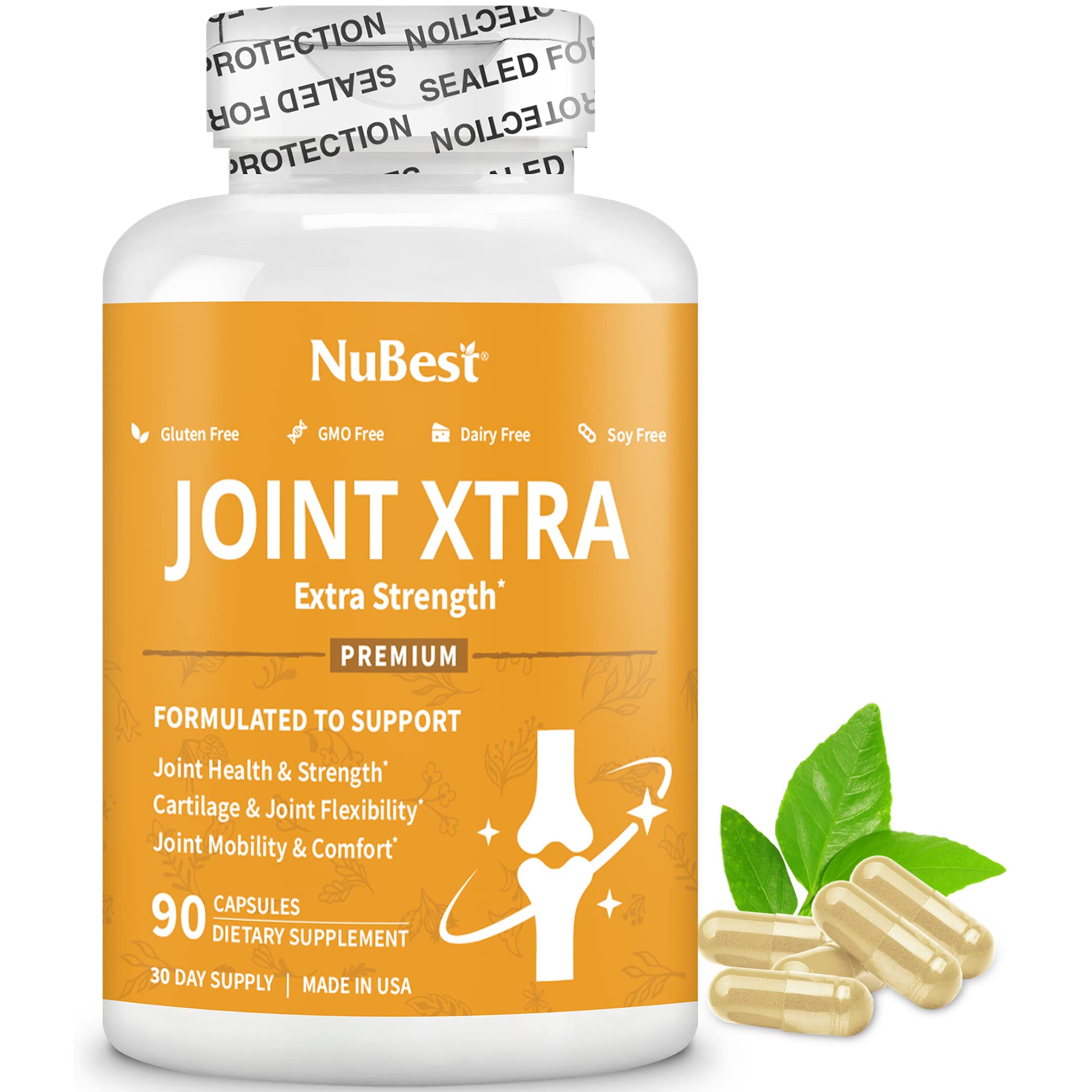 NuBest Joint Xtra packaging displayed on a store shelf.