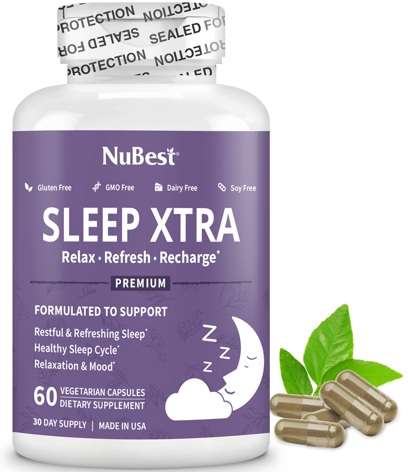 NuBest Sleep Xtra bottle front signaling a calming nightly routine