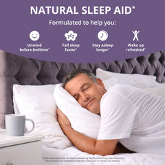 NuBest Sleep Xtra capsules pour demonstrating convenient nightly intake