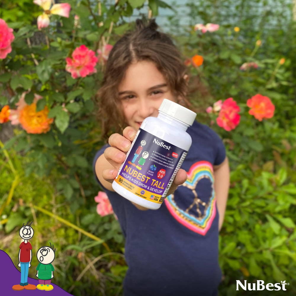 NuBest Tall Kids berry flavor chewables appeal to picky eaters