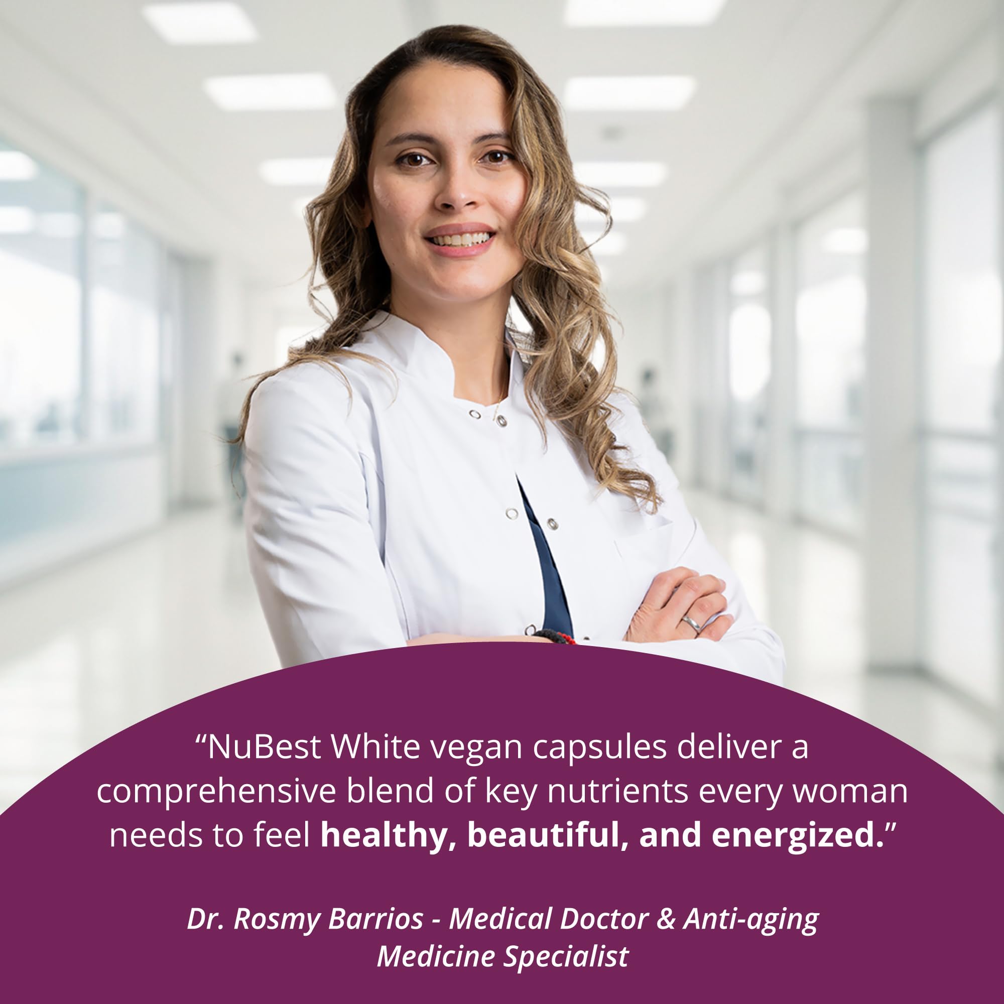 NuBest White proprietary blend label detail hints at synergistic antioxidant support