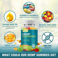 Nubetong hemp gummies anxiety-relief gummy highlights mood balance through calm moments