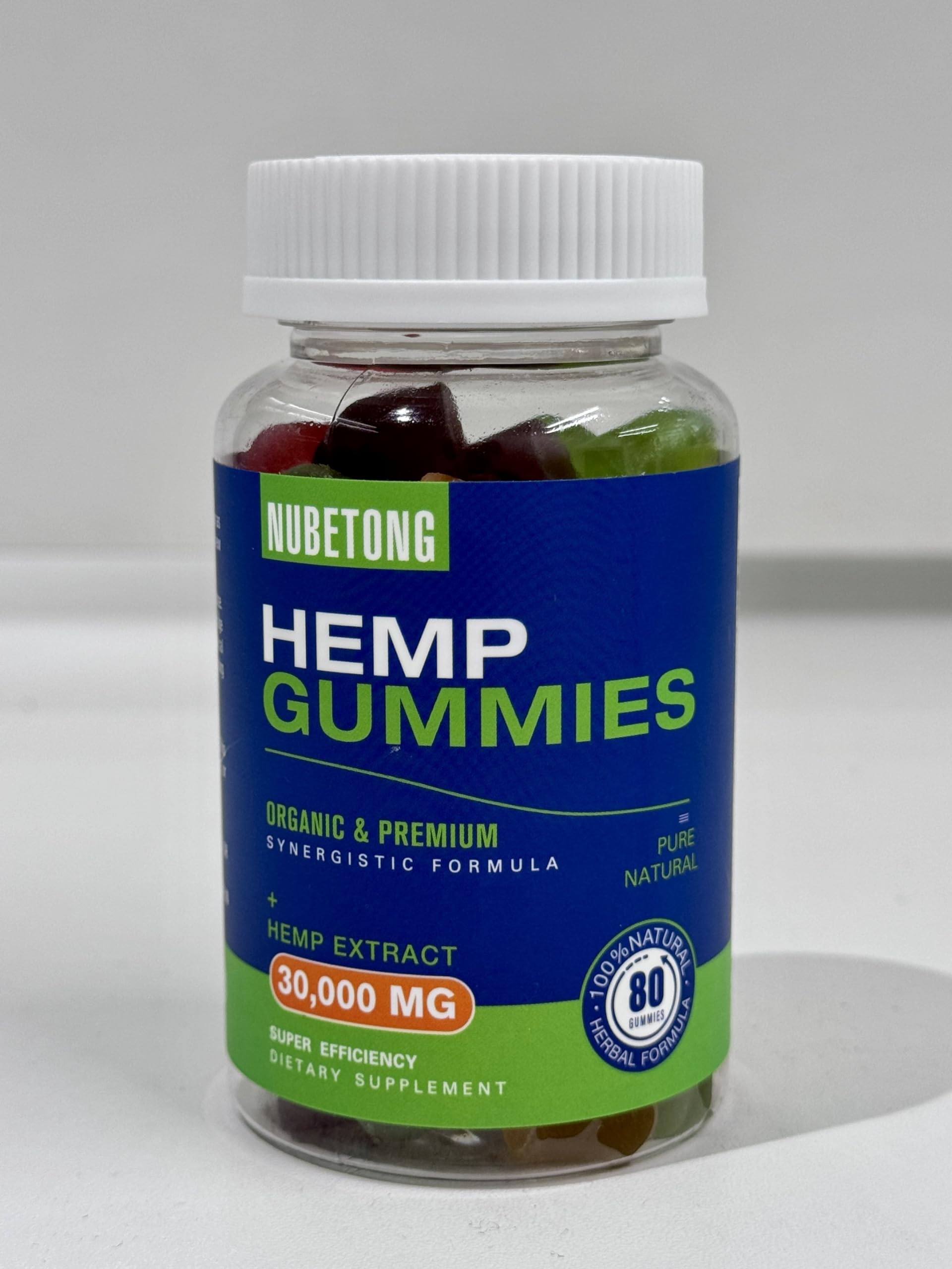 Nubetong hemp gummies for anxiety support and calmer moments