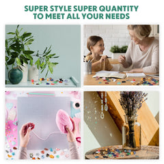 Nuenen cross crystal stone offers subtle spiritual accent for crafts.