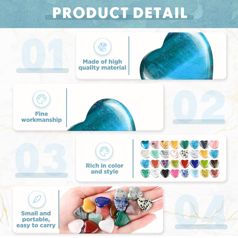 Nuenen energy-balancing heart stone suggests a gentle energy flow during practice.