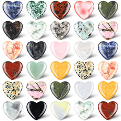 Nuenen heart shape crystal set for DIY decor and keepsakes