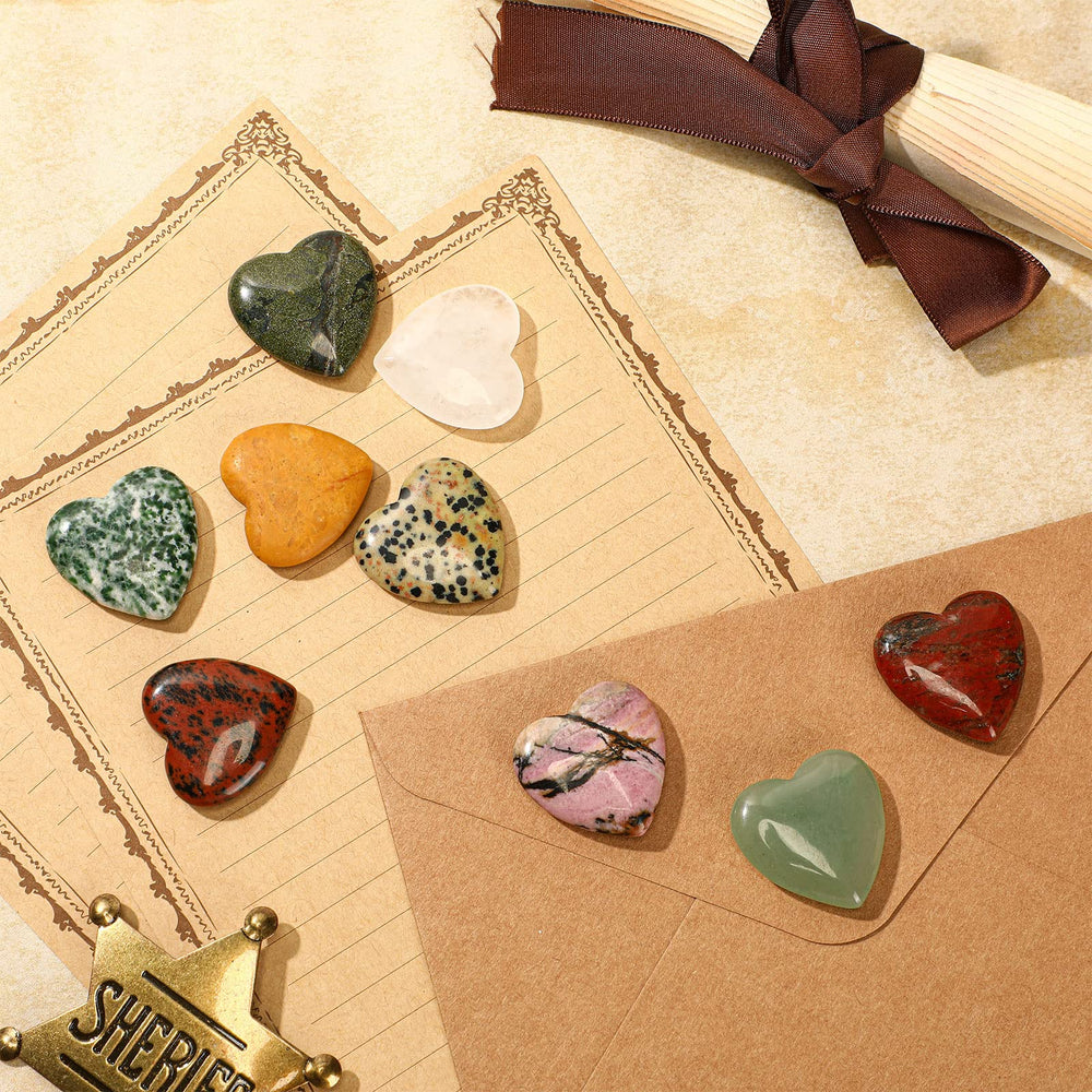 Nuenen mini heart crystal decor for jewelry accents