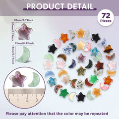 Nuenen moon stone 18mm balances energy during mindful breathing