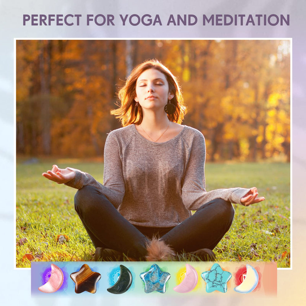 Nuenen moon stone handheld with smooth texture for calming touch