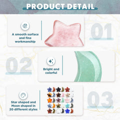 Nuenen star worry stone calms nerves and sparks creativity.