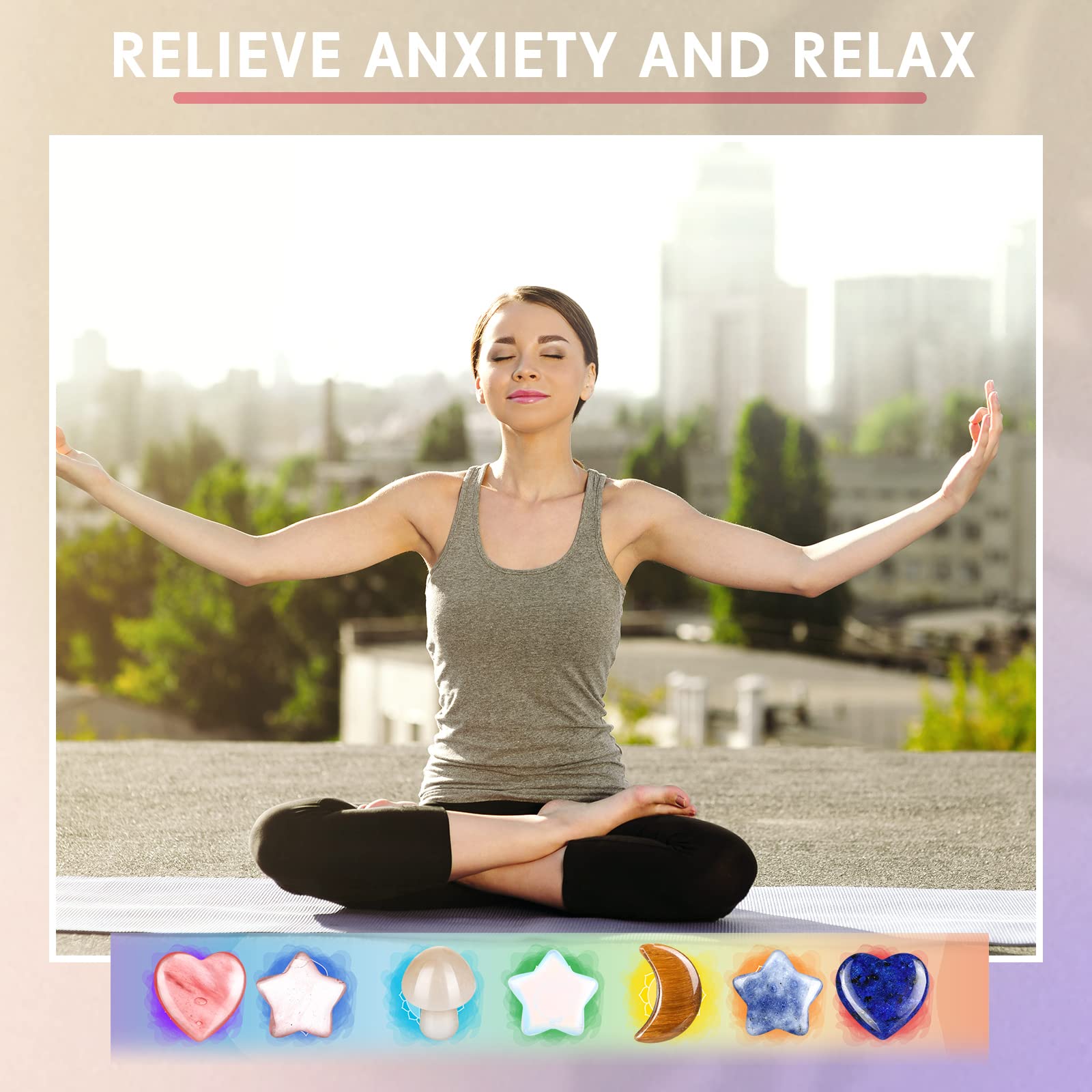 Nuenen worry stones for calm mood and sensory soothing