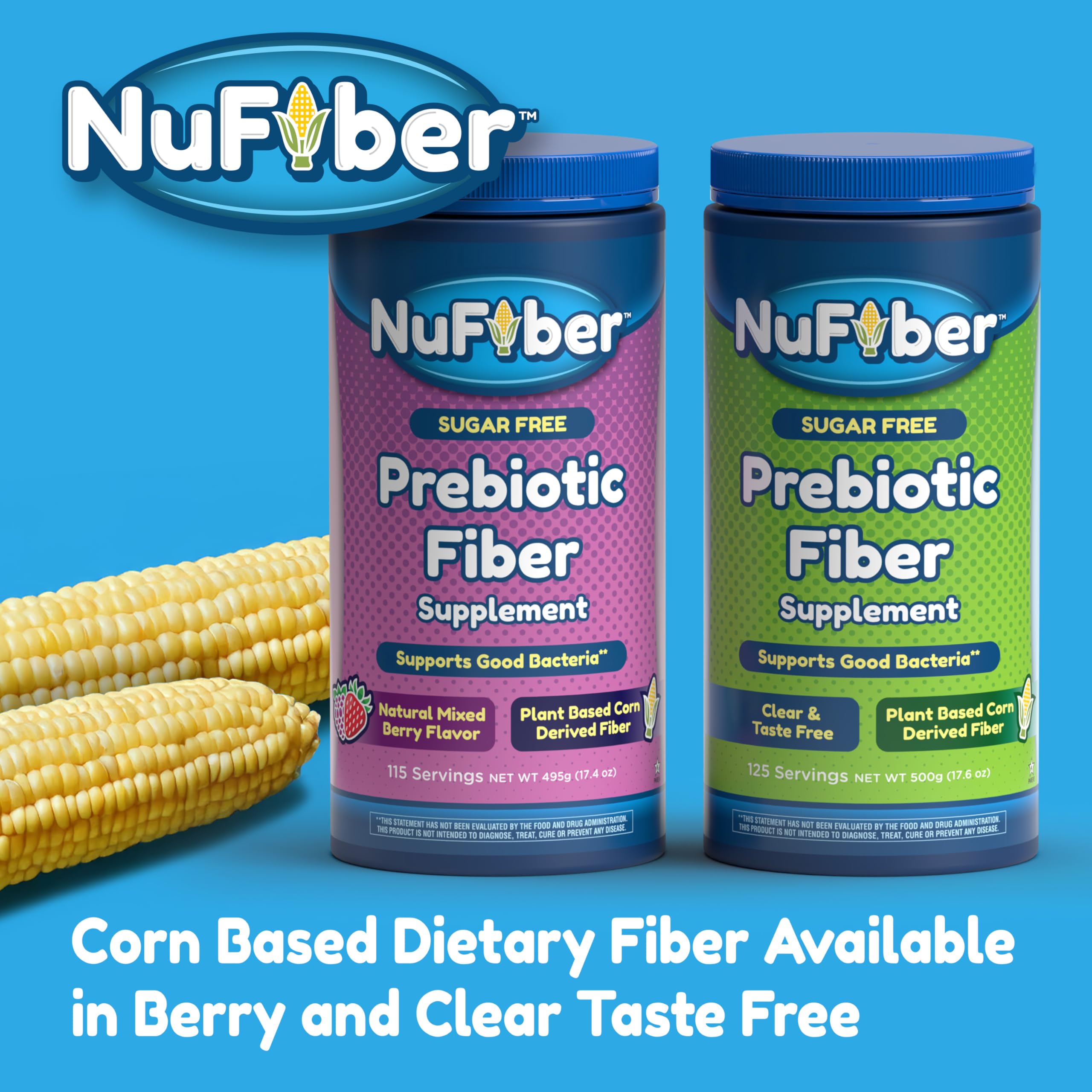 Plant-based corn fiber supports a balanced gut environment.