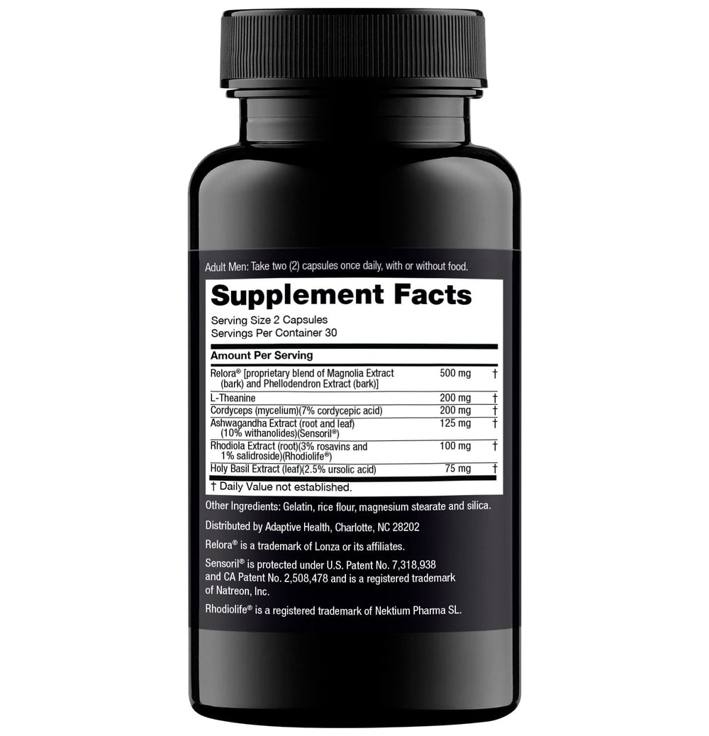 Nugenix Cortisol Control shown alongside other Nugenix products suggests stacking for broader benefits.