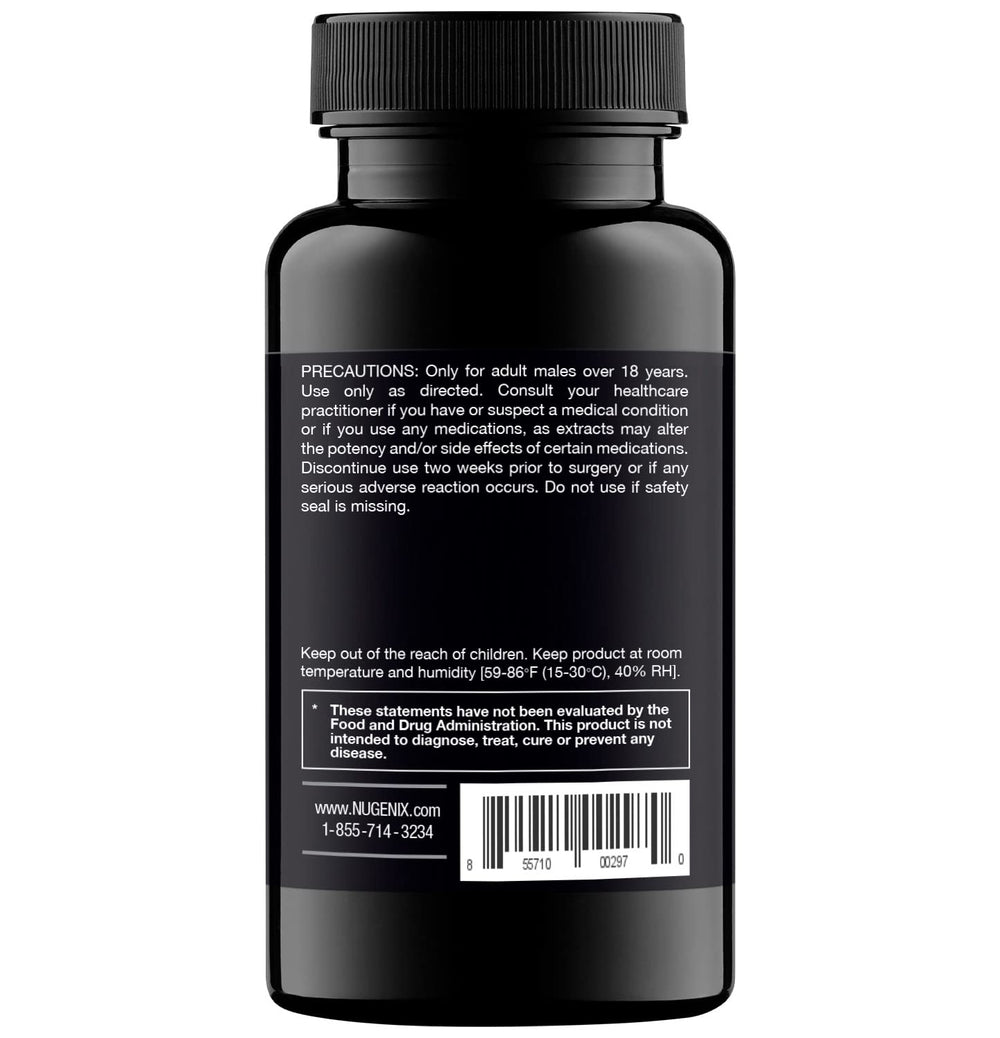 Nugenix Cortisol Control capsules on a workout mat suggest energy and resilience during training.