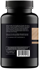 Nugenix Nitric Oxide bottle pour, simple daily dosing for workouts