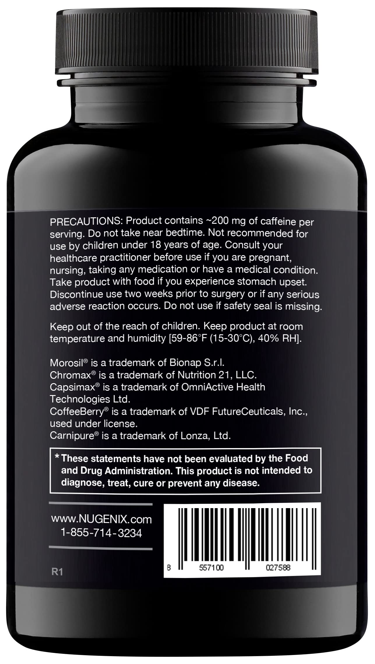 Nugenix Thermo capsules in hand for on-the-go use
