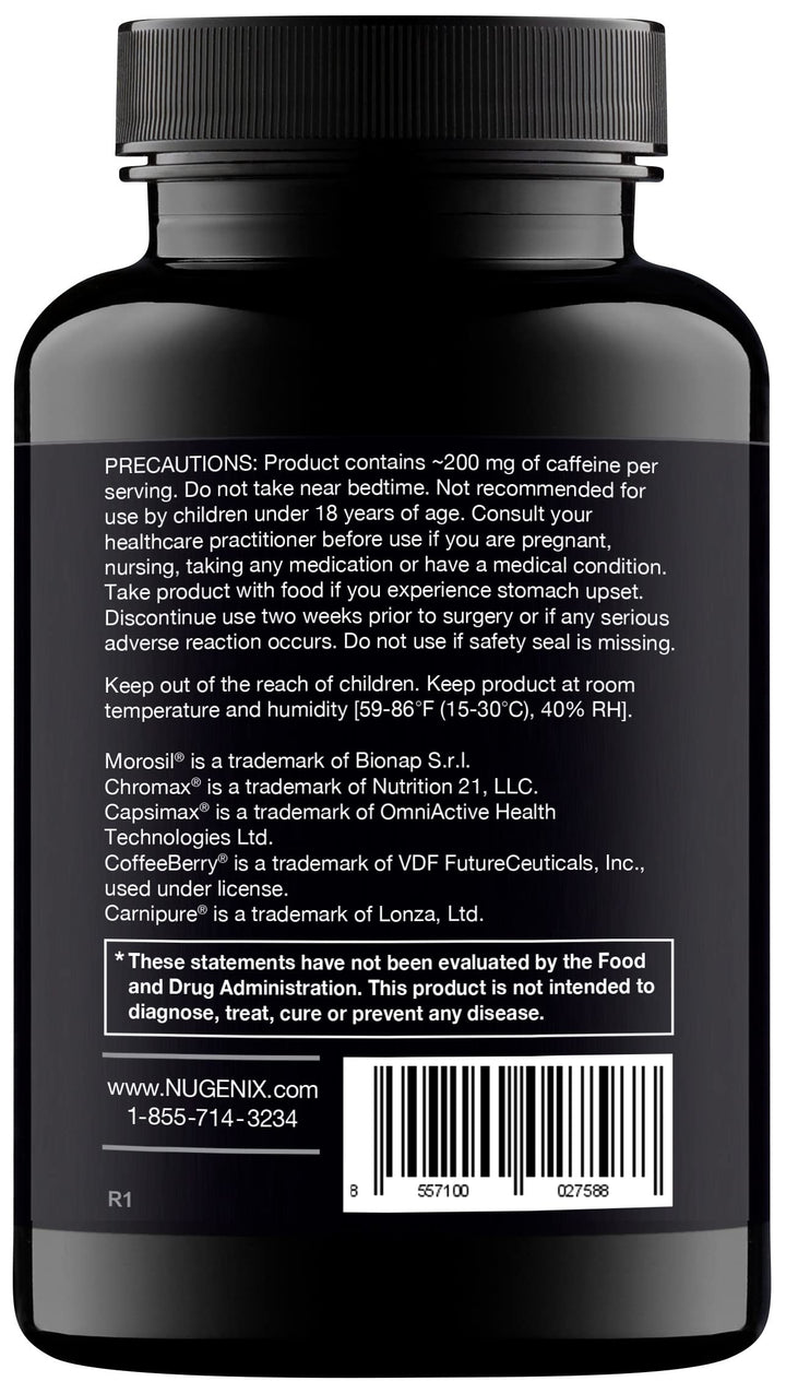Nugenix Thermo capsules in hand for on-the-go use