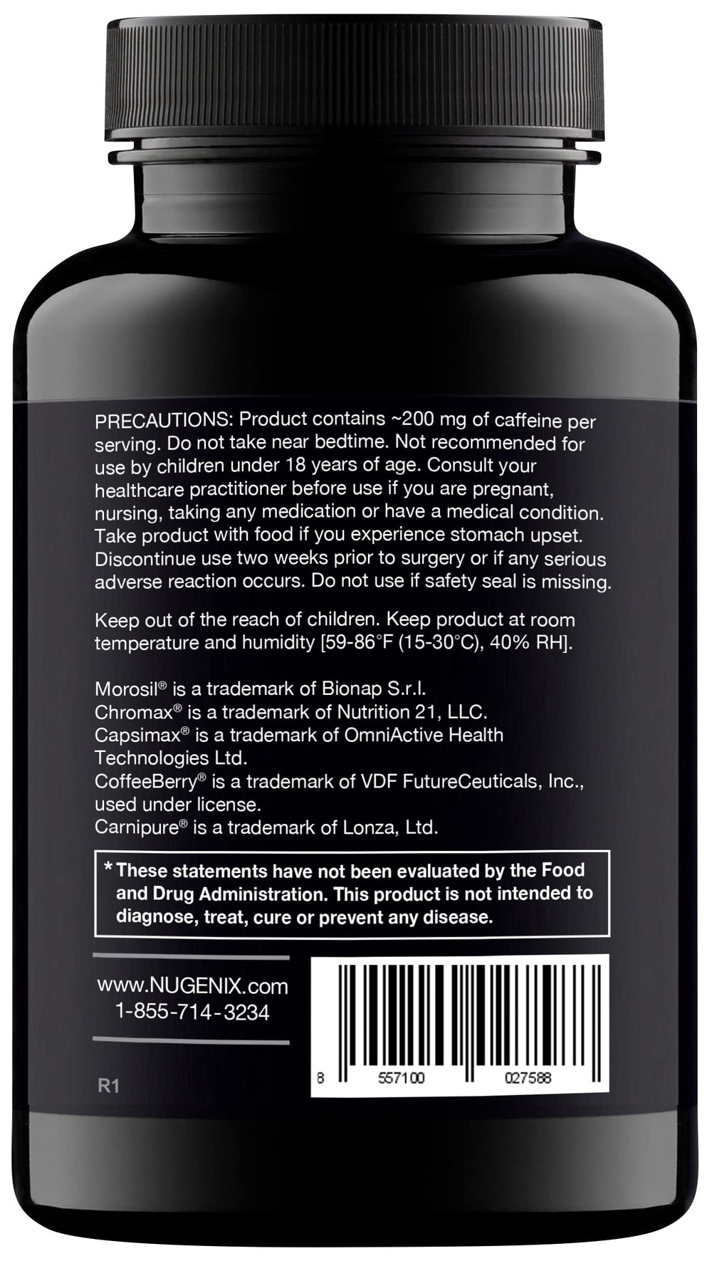 Nugenix Thermo capsules in hand for on-the-go use