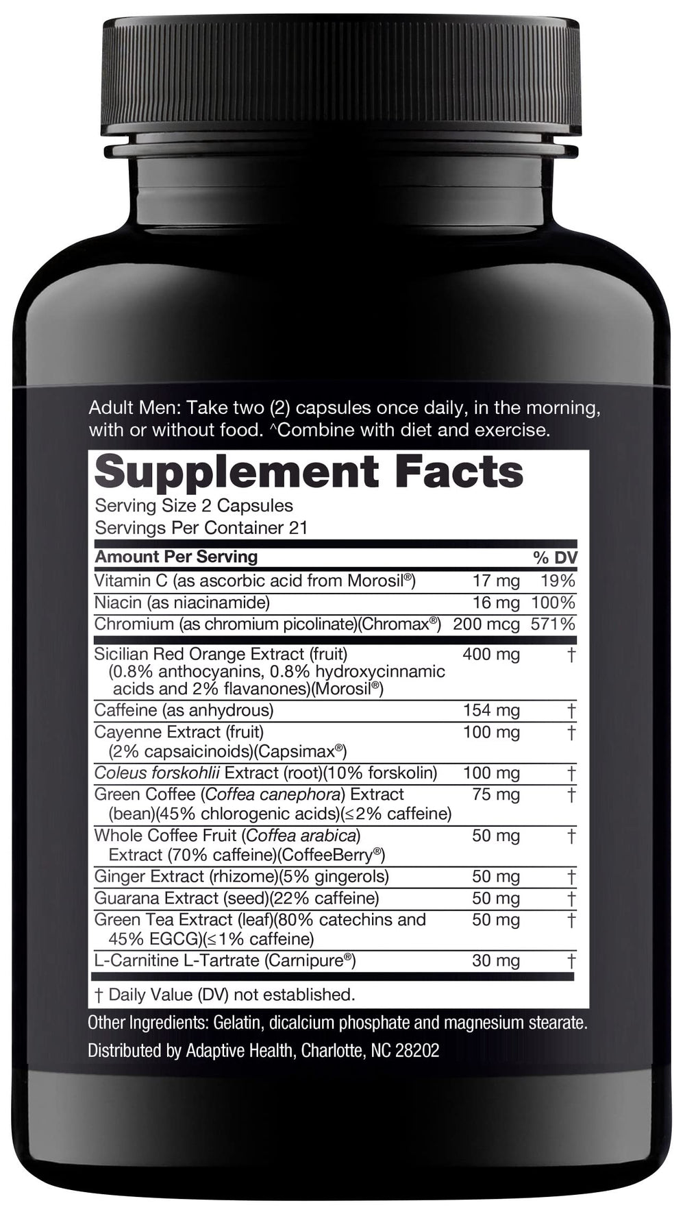 Nugenix Thermo ingredient panel highlights patented actives for steady energy.