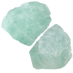 NUKAYAI Green Fluorite raw crystal close-up for meditation and focus.