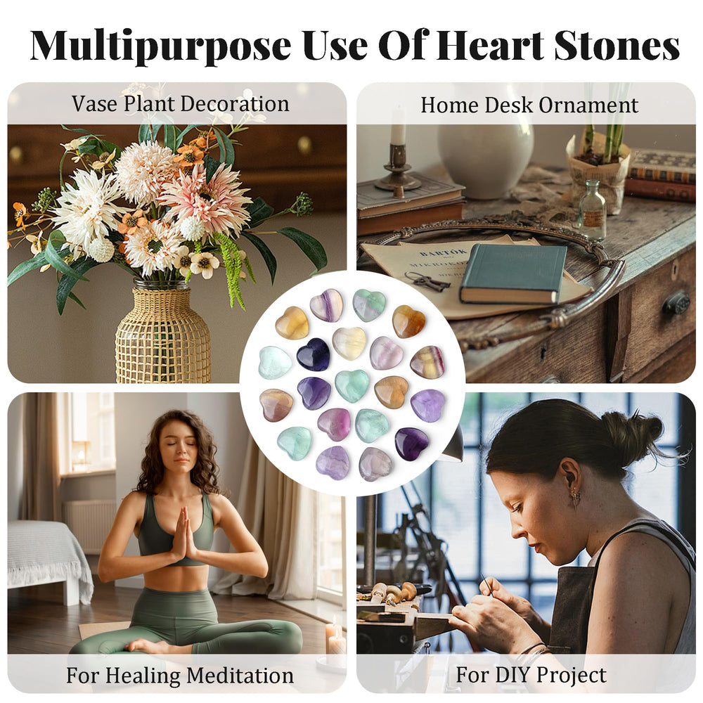 NUKAYAI opal heart crystal for color and gentle energy.